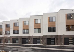 23 Views Townhomes | J Development | 9 Plex Garage