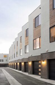 23 Views Townhomes | J Development | Garage